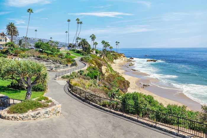 Treasure Island Park in Orange County, California. 