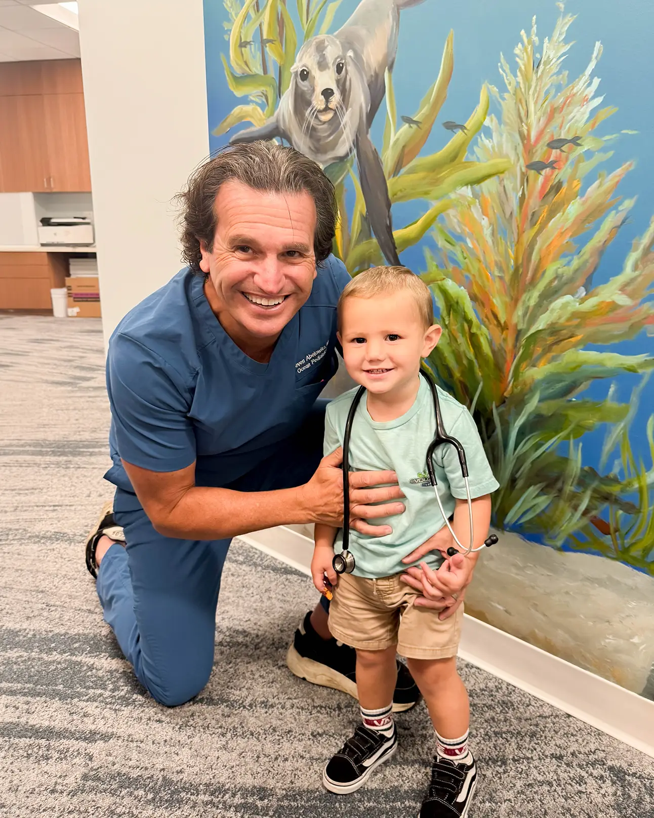 DrA and a young patient