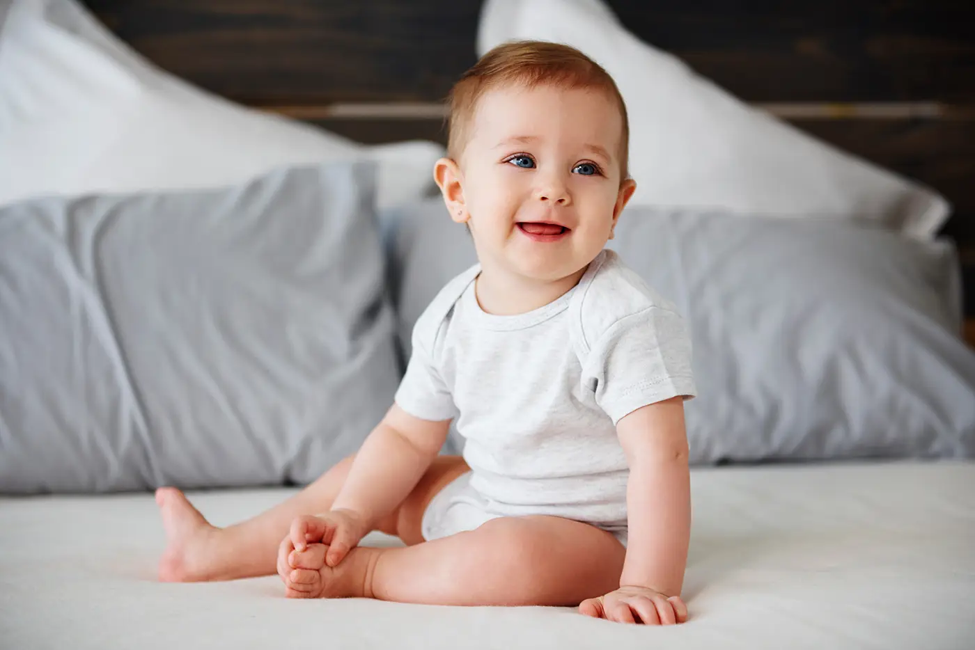happy healthy baby
