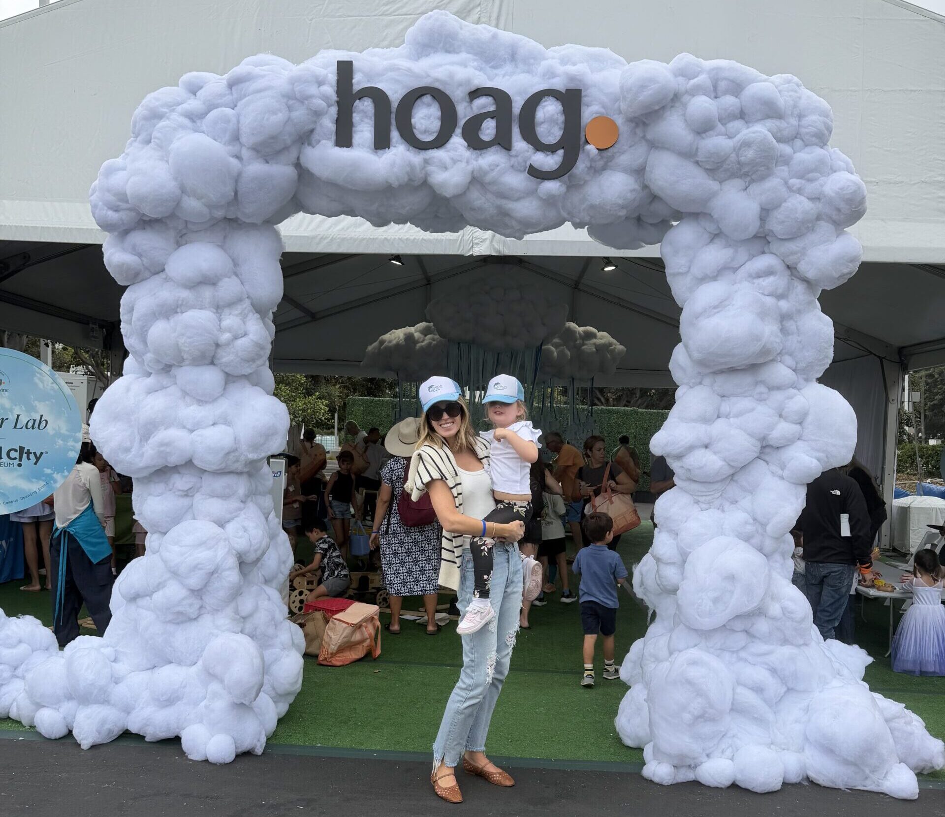 Dr. Dylan Ochal of Ocean Pediatrics at the Hoag Irvine Sun Family Campus open house.